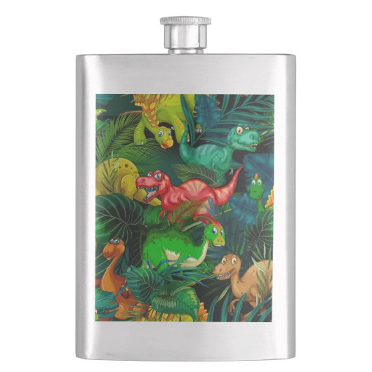 Dinosaur Park Flacon (Voorkant)