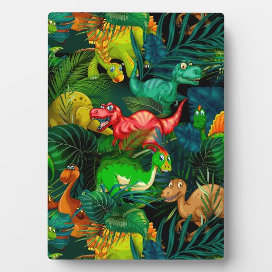 Dinosaur Park Fotoplaat (voorkant)