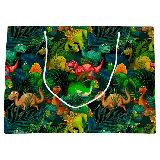 Dinosaur Park Groot Cadeauzakje (Voorkant)