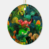 Dinosaur Park Keramisch Ornament (Links)