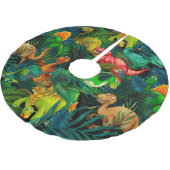 Dinosaur Park Kerstboom Rok (Gekanteld)