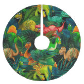 Dinosaur Park Kerstboom Rok (Voorkant)