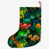 Dinosaur Park Kleine Kerstsok (Achterkant)