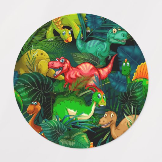 Dinosaur Park Labels (Design 2)