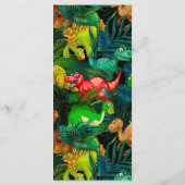 Dinosaur Park Menu (Achterkant)