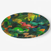 Dinosaur Park Papieren Bordje (Gekanteld)