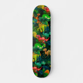Dinosaur Park Persoonlijk Skateboard (Voorkant)