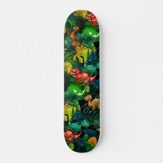 Dinosaur Park Persoonlijk Skateboard (Voorkant)