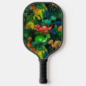 Dinosaur Park Pickleball Paddle (Voorkant)