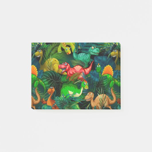 Dinosaur Park Post-it® Notes (Voorkant)