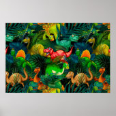 Dinosaur Park Poster (Voorkant)