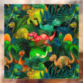 Dinosaur Park Raamsticker (Vel 2)