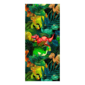 Dinosaur Park Reclamekaart (Voorkant)
