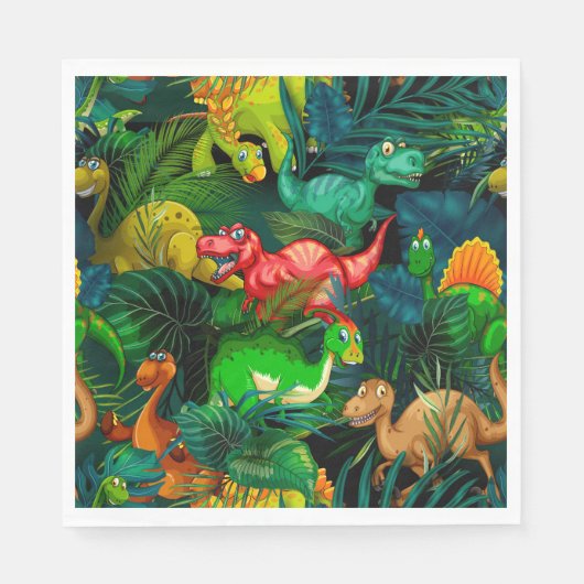 Dinosaur Park Servet (Voorkant)