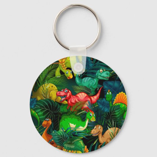 Dinosaur Park Sleutelhanger (Voorkant)