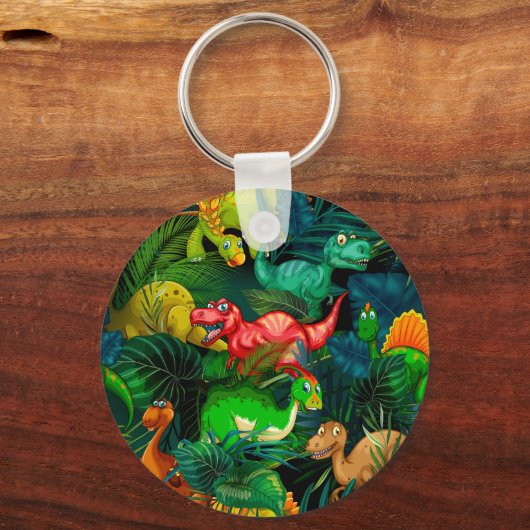 Dinosaur Park Sleutelhanger (Voorkant)