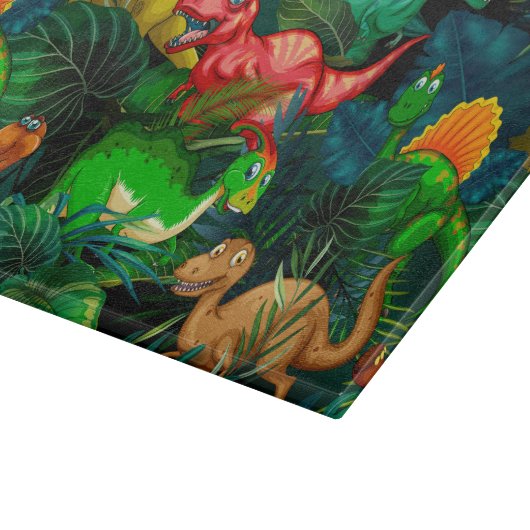 Dinosaur Park Snijplank (Hoek)