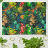 Dinosaur Park Theedoek (Gevouwen)