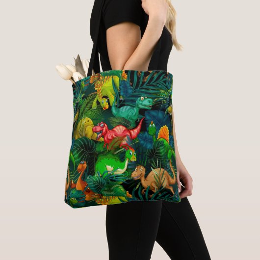 Dinosaur Park Tote Bag (Dichtbij)