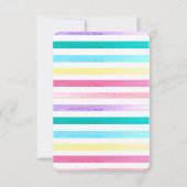 Dinosaur partijuitnodiging kaart (Achterkant)