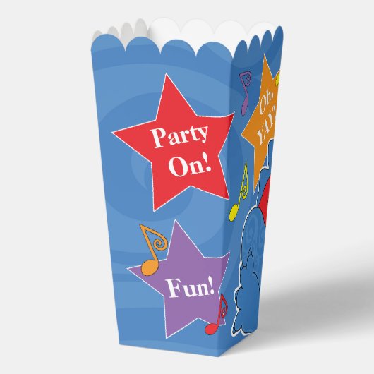 Dinosaur Party Bedankdoosjes (Achterkant)