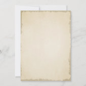 Dinosaur Party Boy Fossil Dino Graaf Verjaardag Kaart (Achterkant)