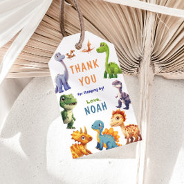 Dinosaur Party Cadeaulabel