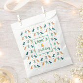 Dinosaur Party Favor Bags Bedankzakje (Geknipt)