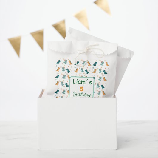 Dinosaur Party Favor Bags Bedankzakje (Feest)