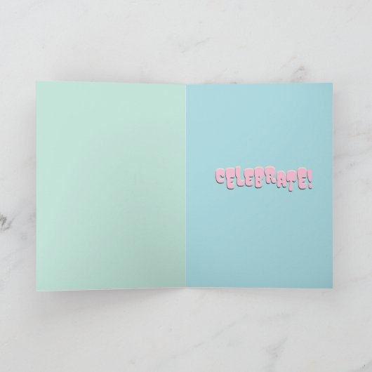 Dinosaur Party! Kaart (Binnen)