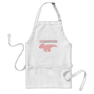Dinosaur Party Mam Birthday Party Mamasaurus Standaard Schort