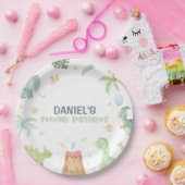 Dinosaur Party Paper Borden Papieren Bordje (Feest)