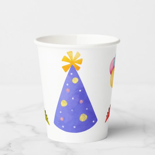 Dinosaur Party Papieren Bekers (Links)