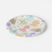 Dinosaur Party Papieren Bordje (Gekanteld)