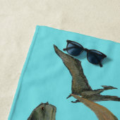 Dinosaur Party Strandlaken (In situ)