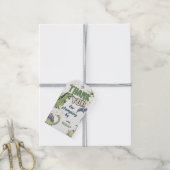 Dinosaur Party Thema Cadeaulabel (Met Touw)