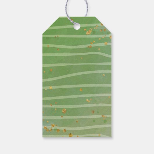 Dinosaur Party Thema Cadeaulabel (Achterkant)