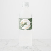 Dinosaur Party Waterflesetiketten Waterfles Etiket (Voorkant)