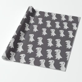 Dinosaur Patroonverlooppapier Cadeaupapier