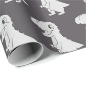 Dinosaur Patroonverlooppapier Cadeaupapier (Rol Hoek)