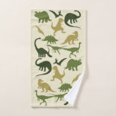 Dinosaur Pattern Bad Handdoek (Handdoek)