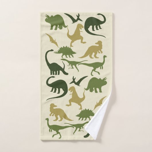 Dinosaur Pattern Bad Handdoek (Handdoek)