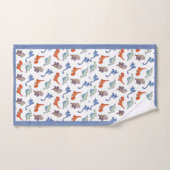 Dinosaur Pattern Bathroom Towel Set Bad Handdoek (Handdoek)