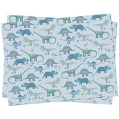 Dinosaur Pattern Blue Tissue Paper Tissuepapier