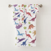 Dinosaur Pattern Kind of kinderbadkamer Bad Handdoek (Insitu)