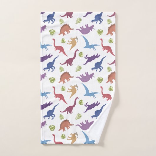 Dinosaur Pattern Kind of kinderbadkamer Bad Handdoek (Handdoek)