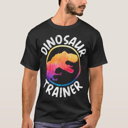 Dinosaur Paw Dino Trainer Halloween Costume Retro T-shirt (Voorkant)