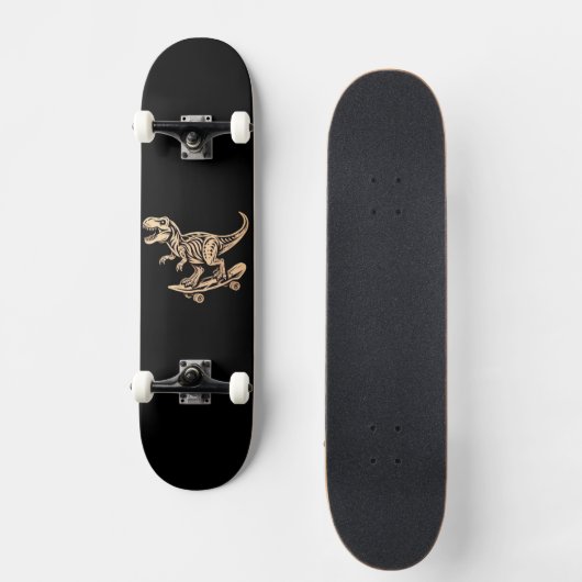 Dinosaur Persoonlijk Skateboard (Voorkant)
