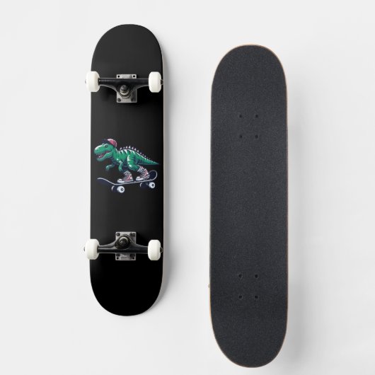 Dinosaur Persoonlijk Skateboard (Voorkant)