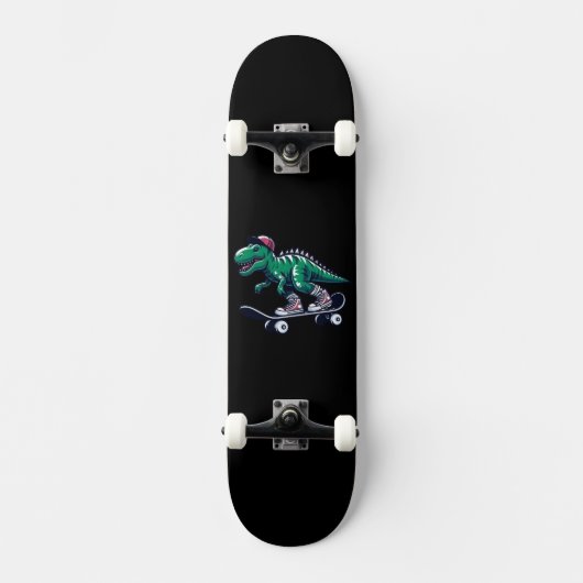 Dinosaur Persoonlijk Skateboard (Voorkant)